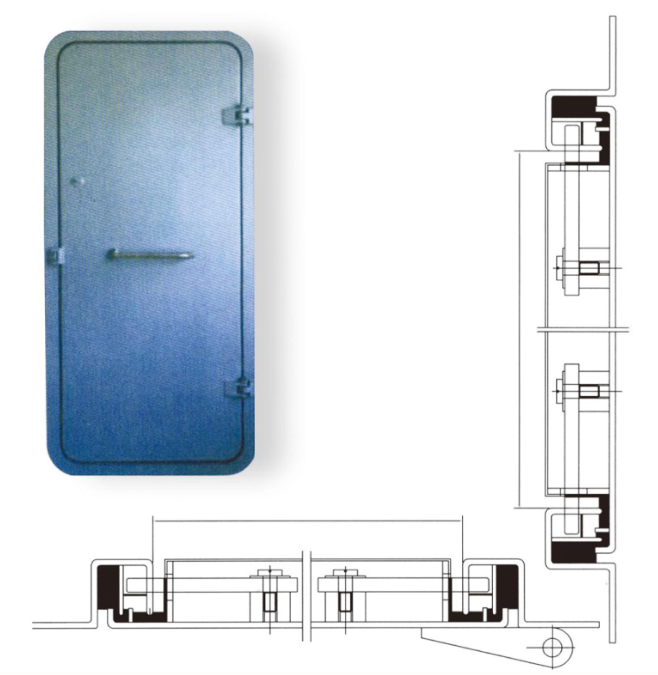 Class A60 Single-leaf Quick Co-locked Weathertight Gastight Fireproof Door.png
